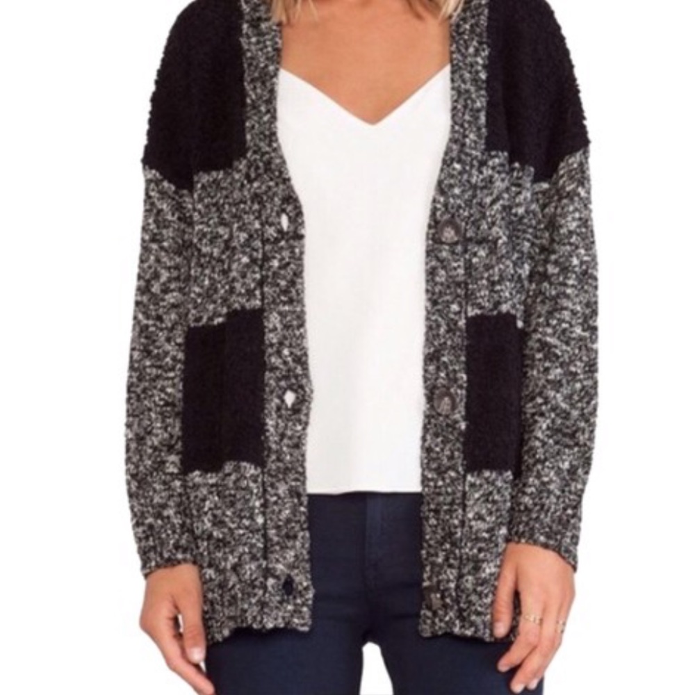 Sanctuary oversized Boule color block knit sweater - Picture 12 of 15